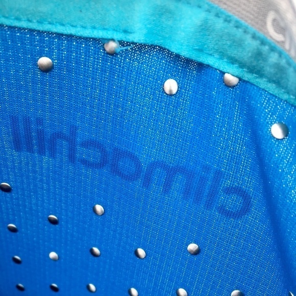 Adidas Blue Athletic Workout Top Shirt Climachill - Picture 7 of 7